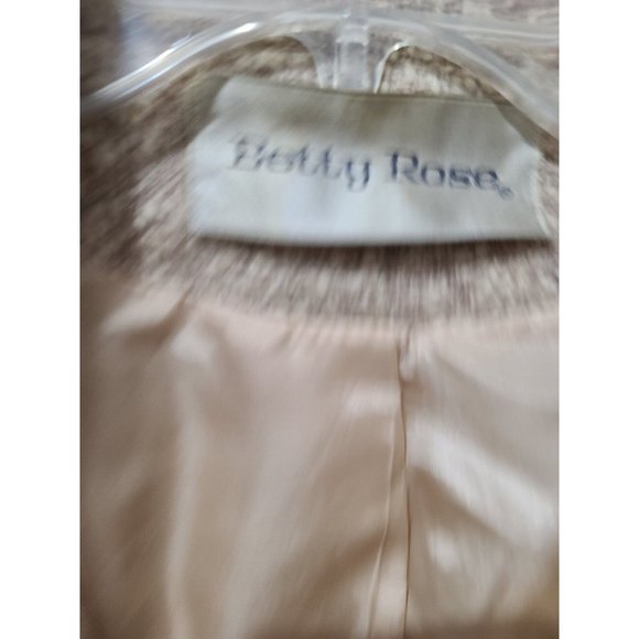 Coat VTG 1960s Betty Rose Green Wool Tweed Button Overcoat Long Womens Size xl - Picture 12 of 12